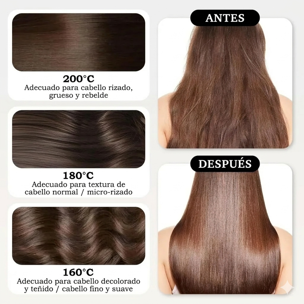 Plancha De Pelo Portátil Inalámbrica